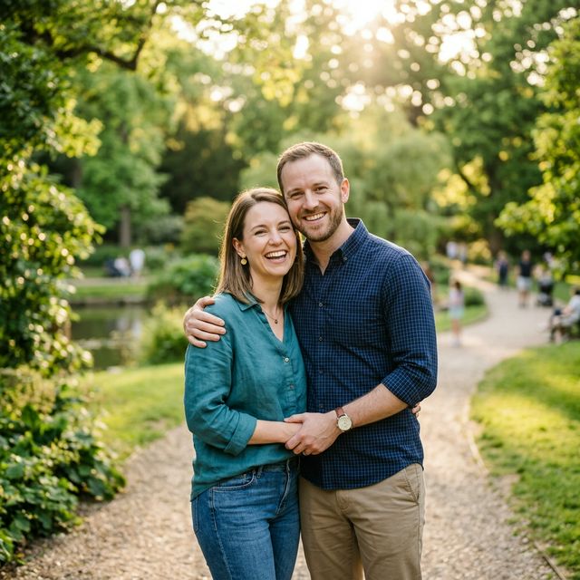 Couple experiencing healing and connection